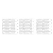 450 Pièces Séries Rond Acrylique Porte-Clés Blancs 2 Pouces Clair Acrylique Cercles Disques Transparent
