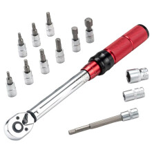 ROCKBROS 72 Tooth Torque Ratchet Wrench 2-24Nm Bike Repair Tool Kits Ratchet Wrench Set Cycling Repair Kit Bicycle Repair Tool