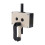 Wire Puller Handheld Wiring Tools 8mm Tugger Multifunctional for Electrician Pipe Narrow Spaces Wall Underground Black 1