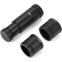 1 Set Microscope Adapter 0.5 X Electronic Eyepiece, 23.2mm to 30mm and 23.2mm to 30.5mm CCD Camera Eyepiece Adapter Kit