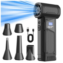 M5 Brushless Wireless Jet Fan Turbo Air Blower 110,000 RPM High-Speed Pressurized Hurricane Vacuum and Blower