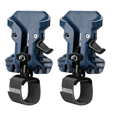 2Pcs Tool Belt Holders for Drills and Hammers-Self Locking, Quick Draw Metal Waist Hanger with Double Lock System B