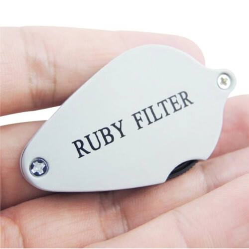 Foldable Ruby Filter Identification Tool for Emerald and Gemstones 1