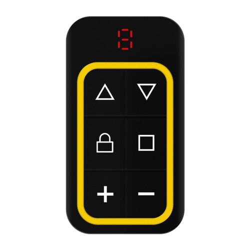 5X 8CH Multi Frequency Garage Door Remote Control 270-868MHZ RF Copy Remote Control Automatically Identify Yellow 1