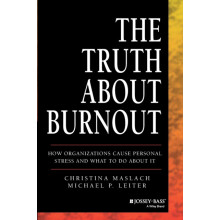 The Truth About Burnout by Christina Maslach Paperback Book