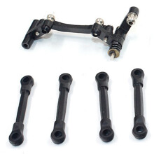 PX9300-06 Steering Linkage Assembly for Pxtoys PX9300 PX 9300 9301 1/18 & PX9300-04 Link 4cm in Length