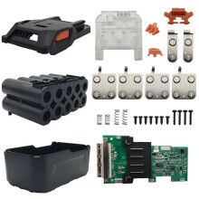 10-Kern-21700-Li-Ion-Akku-Kunststoffgehäuse-Ladeschutzplatine (PCB) für AEG RIDGID 18V R840083 CS0921 R84008 L1830R