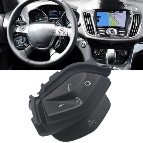 Steering Wheel Button for  Focus 3 2012-2014 for  2012-2015 Witch Telephone Sound with Backlight 2