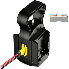 2-in-1 Power Wheel Adapter für  20V Akku, Dualspannung 18V/20V & 36V/40V Ausgang für DIY-Robotik