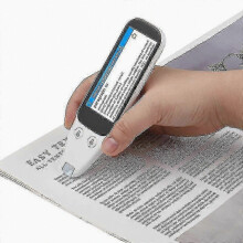 Stylo de traduction portable avec écran tactile, connexion Wi-Fi, dictionnaire hors ligne et traducteur vocal.