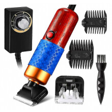 Low Noise Electric Carpet Trimmer with Adjustable Speed Rug Clipper and Carving Tool, EU Plug