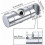 Replaceable Hand Shower Holder, Adjustable 19 to 25 mm Shower Head Bracket, ABS Chrome Finish, Wall Mount Bathroom Acces 3