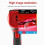Draagbare warmtebeeldcamera, infrarood beelddetector, handheld digitale temperatuursensor 5