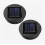 2pcs Replacement Solar Lantern Light Cover with LED Bulb, DIY Solar Light Panel for Outdoor Garden Decoration 1