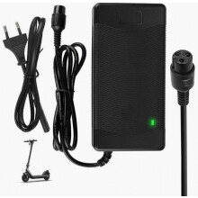 Chargeur universel 48 V pour trottinettes électriques M4, M4 Pro et E-Cross Pro (54,6 V, 2 A), prise 3 broches de 12 mm.