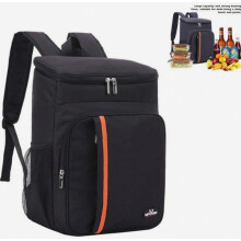 Insulated Cooler Backpack, 18L Waterproof Picnic Bag for Outdoor Lunch Trips, Leak-Resistant and Durable