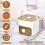Countertop Ice Maker, Rapid Release 48-Cube Tray, Easy-Release Basket with Handle, Durable Compact Design 2