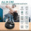 Rechargeable CD Player with Bluetooth Connectivity, ASP Anti-Skip Protection and LCD Display 2
