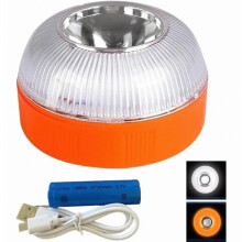 360-LED-Warnleuchte mit Magnetverschluss, Notfallleuchte für Autos und Motorräder, tragbare Sicherheitslampe für den Straßenrand