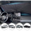 Car Windshield Sunshade, Foldable Front Window Sun Visor, UV Protection, Heat Insulation, Compact Storage 2
