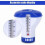 Floating Chlorine Diffuser for Pool, Adjustable Tablet Dispenser with 0-50C Thermometer, for 1" Tablets, 20-25 Tablet C 4