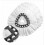 4 Pack Microfiber Mop Replacement Heads for Spin Mop, White 3