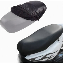 Wasserdichter Motorradsitzbezug aus Leder, universeller Motorradsattelschutz, strapazierfähiges, gepolstertes Sitzkissen für alle Wette