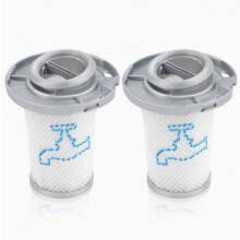 2 Replacement Filters for Cordless Vacuum Cleaner, Compatible with X-Force Flex 8.60 RH9611 RH9637 RH9638 RH9639, Washab