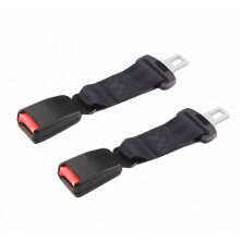 2er-Pack Autogurtverlängerungen, universelle Sicherheitsgurtverlängerungen für bequemen Sitz, robuster Metall-Verriegelungsclip