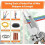 Automatic Wire Stripping Pliers, 9-in-1 Multifunction Electrician Tool with Cutting Function, Durable Hand Tool for Elec 2
