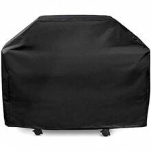 Gas Grill Cover, Waterproof 210D BBQ Protection Cover, XL with Adjustable Strap, 145 x 61 x 117 cm
