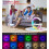 LED Bedside Lamp with Charging Function, 15W Wireless Charging Ambient Table Lamp with Speaker 4