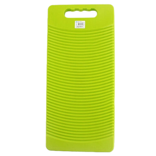 Plastic Rectangle Washboard Wash Clothes Board 50cm long red, green,  random 2