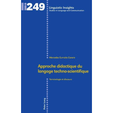 Approche didactique du langage technoscientifique Terminologie et disc