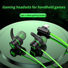 SUSUchens Kabelgebundener Ohrhörer mit HiFi-Sound, Geräuschunterdrückung, leicht, 3,5-mm-Stereo-Klinkenstecker, Sport-In-Ear-Gaming-Ohrhörer zum