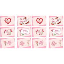 2 conjuntos de envelopes para cartões-presente, Dia das Mães, adesivos delicados em branco para mães.