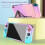 Dockbare Hülle für Nintendo Switch, Schutzhülle mit TPU-Griffabdeckung für Joy-Con-Controller 5