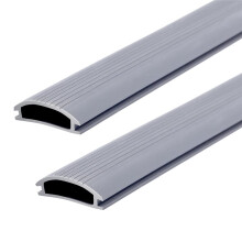 2 Szt. 36-Calowych Wkładek Winylowych do Progów Aluminiowych O Regulowanej Wysokości z Uszczelkami, Winyl 1-5/16 X 3/8 Cala