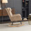 Adjustable Fabric Rocking Chair with Footrest 4
