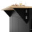 (Black) Modern Kitchen Island – 151.5x60x91.7cm, Black 14