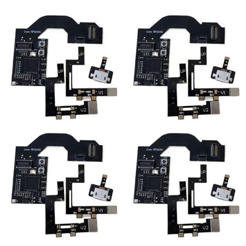 New 4 Set Upgradable Flash Memory  Oled/Lite/ Core/OLED V6 Core Chip Rp2040 Game Console Accessories B