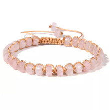 RSAMD Modisches Natursteinarmband, verstellbar, aus Achatperlen, geflochtener Schmuck - 3#