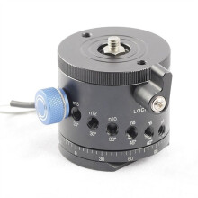 Cabeça de Tripé Panorâmico com Rotação de 360 Graus, Cabeça de Câmera Panorâmica para Capturas Panorâmicas em Múltiplas Linhas Sem Costura