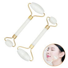 Natürlicher Jade-Roller für Gesicht, Gua Sha, Körper, Nacken, Akupunkturpunkte, Augenpflege, Spa-Massagegeräte, Lifting-Massage A