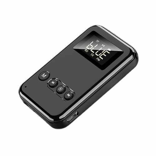 Ασύρματος δέκτης-πομπός συμβατός με Bluetooth 5.0 SUSUchens με υποδοχή 3.5 mm, μαύρος 1