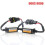 2x9005/9006 LED-Scheinwerfer Canbus-Decoder Fehler-Anti-Flimmer-Widerstand Kompensator 1