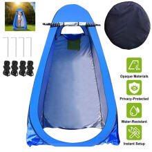 Tragbares Pop-Up-Duschzelt für den Außenbereich, wasserdichter Umkleideraum, Unterschlupf für Camping, Wandern, Strand, Toilette,