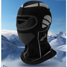 (Black gray) Männer Frauen Kälte-Beweis Thermische Schal Winter Ski Hut Sturmhaube Volle Gesicht Maske Ski Radfahren Jagd Kopf Hals Abdeckung h