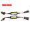 2x9005/9006 LED-Scheinwerfer Canbus-Decoder Fehler-Anti-Flimmer-Widerstand Kompensator 5
