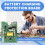 For  10Core Battery Storage Box Case 18V Dual- LED Full-Function Decoding Kit 2